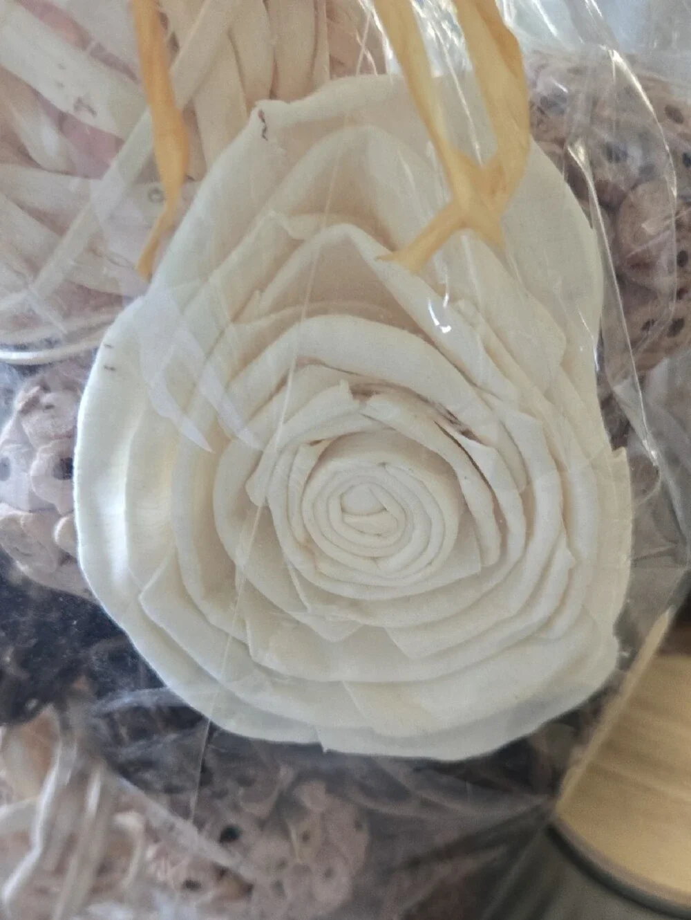 Natural Cream Decorative Potpourri Bag -